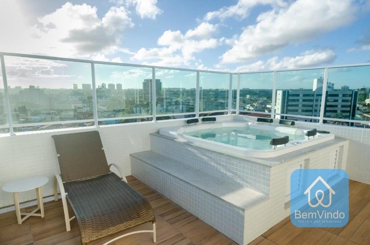 Studio Completo Luxuoso em Piatã 2 Salvador Exterior foto